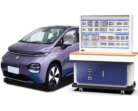 純電動(dòng)轎車(chē)整車(chē)智能故障設(shè)置與檢測(cè)實(shí)訓(xùn)平臺(tái)